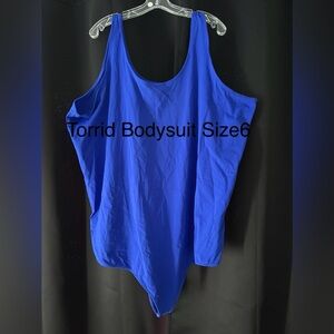 Torrid Royal Blue Bodysuit Top